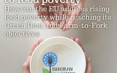23. Hungry for attention to food poverty: how can the EU address rising food poverty while reaching its Green Deal and Farm-to-Fork objectives